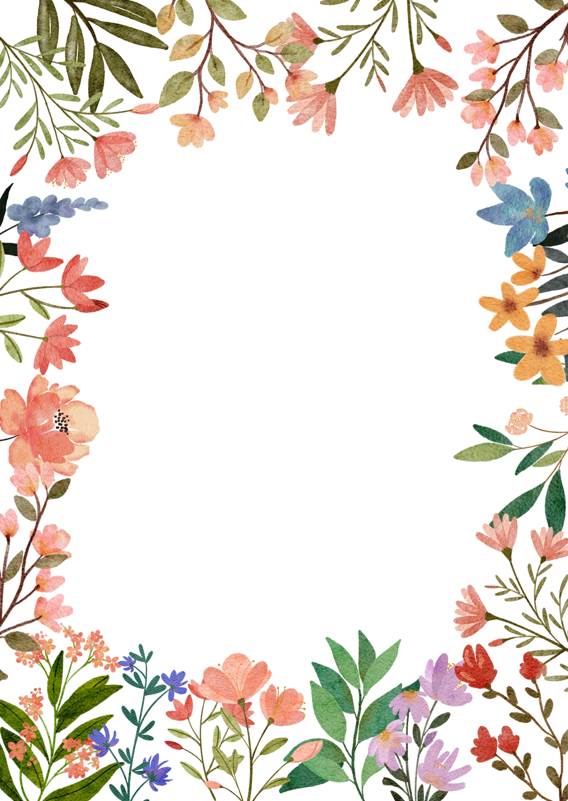 wildflower frame